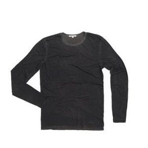 Cotton Citizen Long Sleeve Crew - Vintage Black